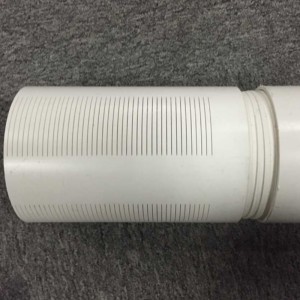 Ống lọc PVC 4 inch với kết nối đầu sợi